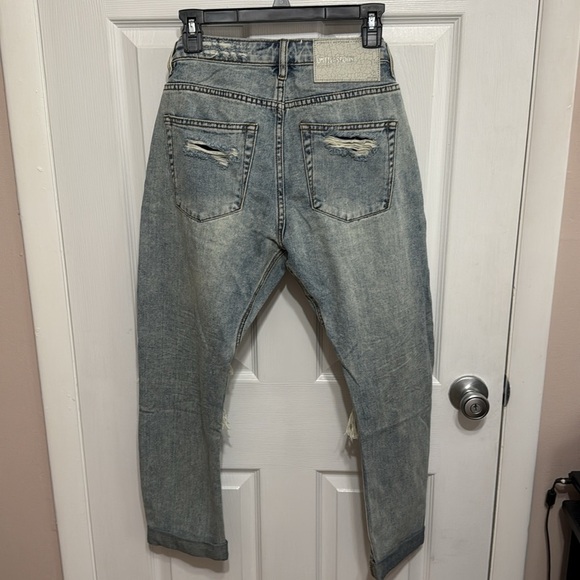 NWOT One Teaspoon Saints Boyfriend Jeans Montana Size 23 - Picture 8 of 8